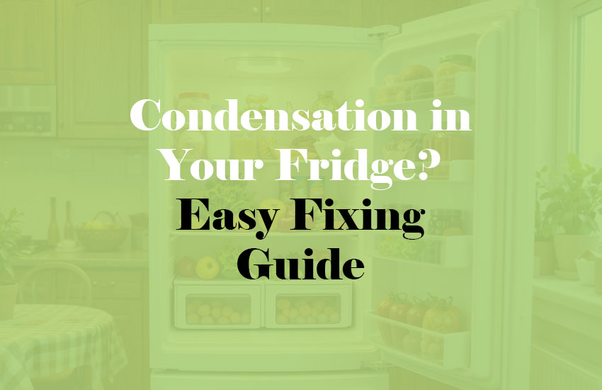 Why is There Condensation in My Fridge